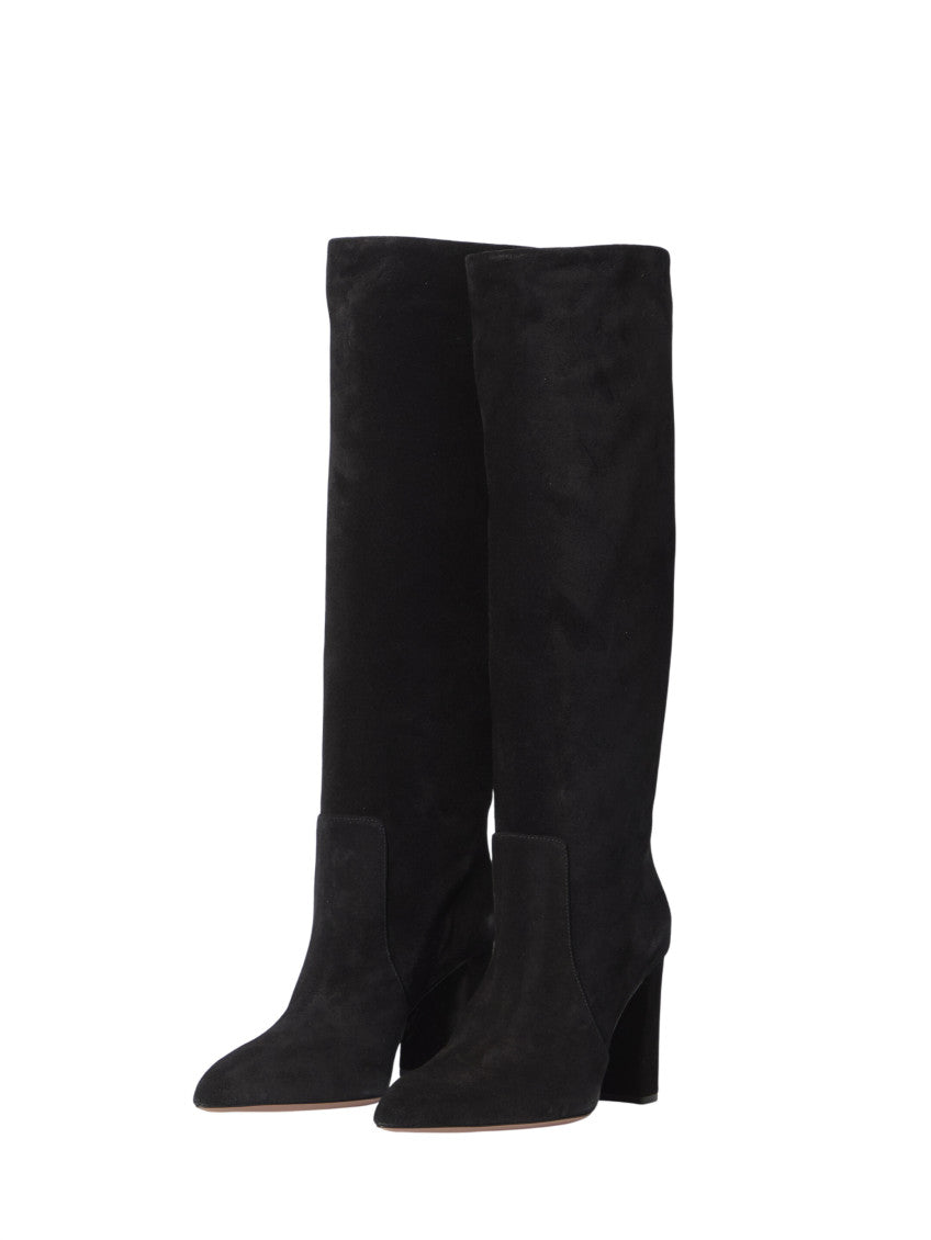 Black Suede Boots 2