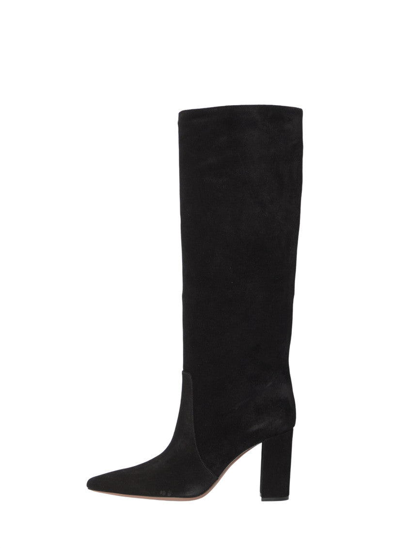 Black Suede Boots 4