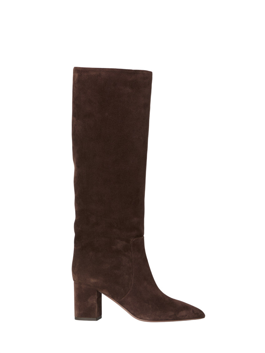 Brown Suede Boots 1