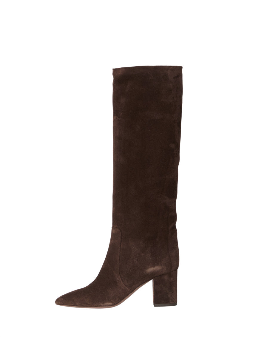 Brown Suede Boots 3
