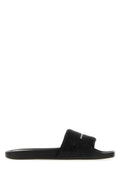 Black Rhinestone Slides 1