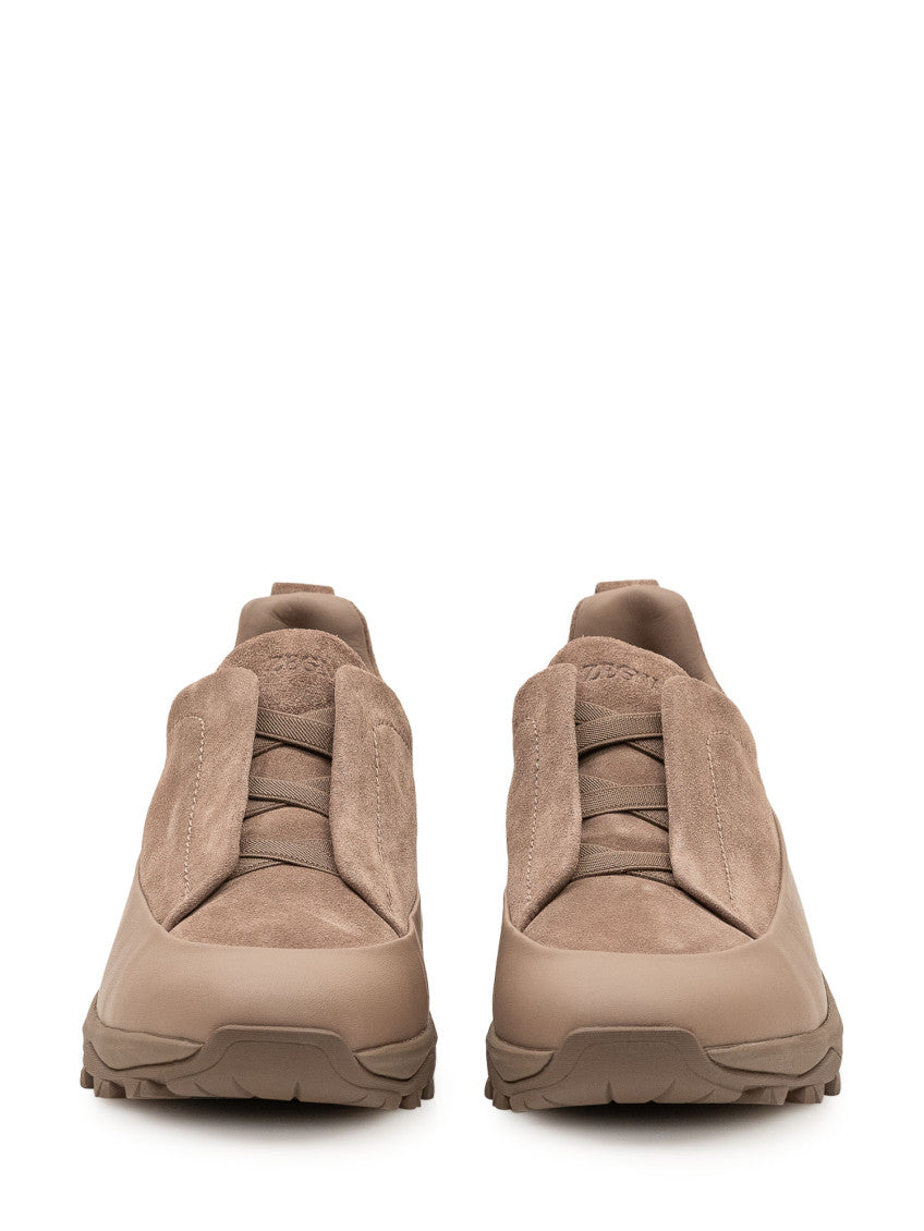 Brown Low Top Sneakers 2