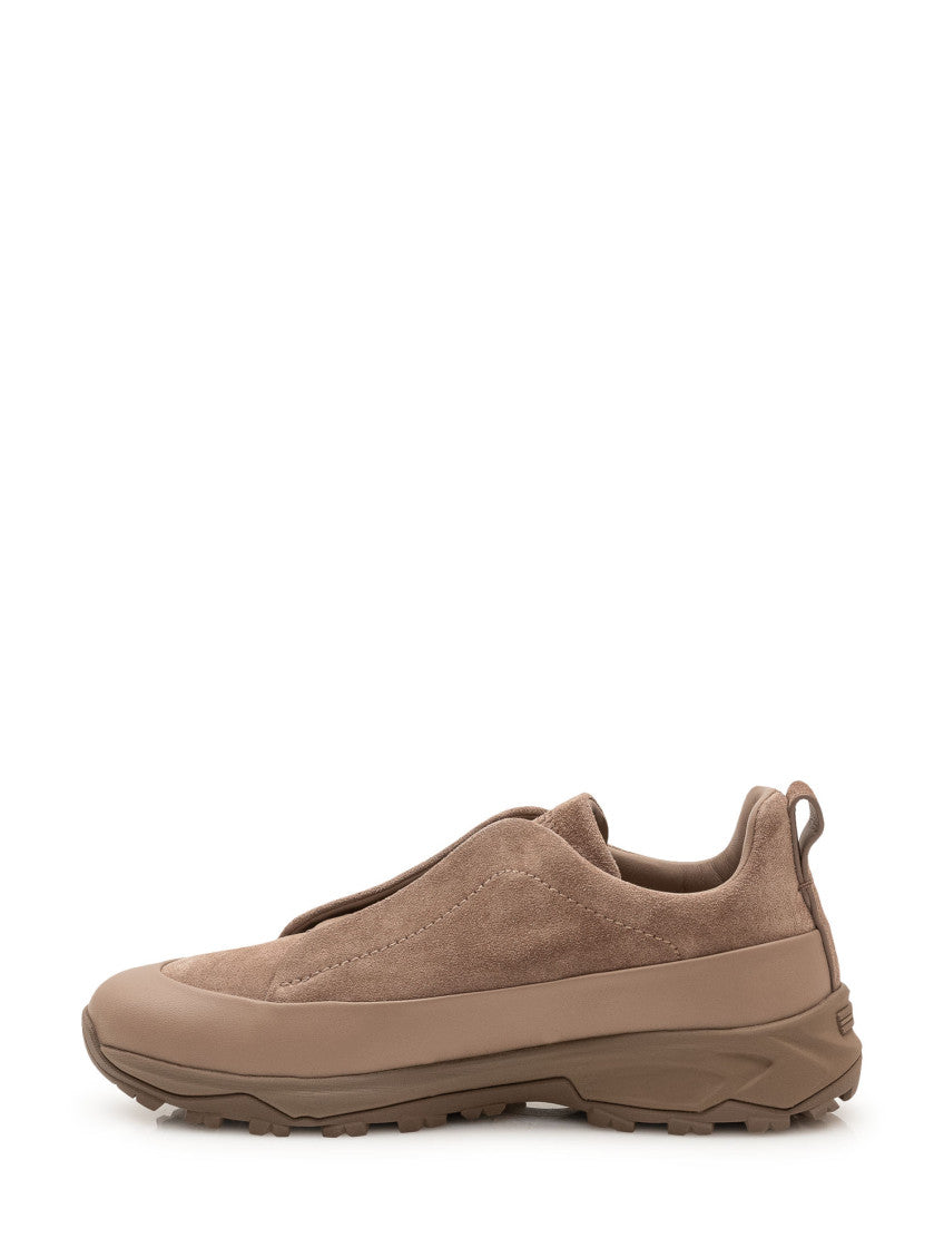 Brown Low Top Sneakers 4