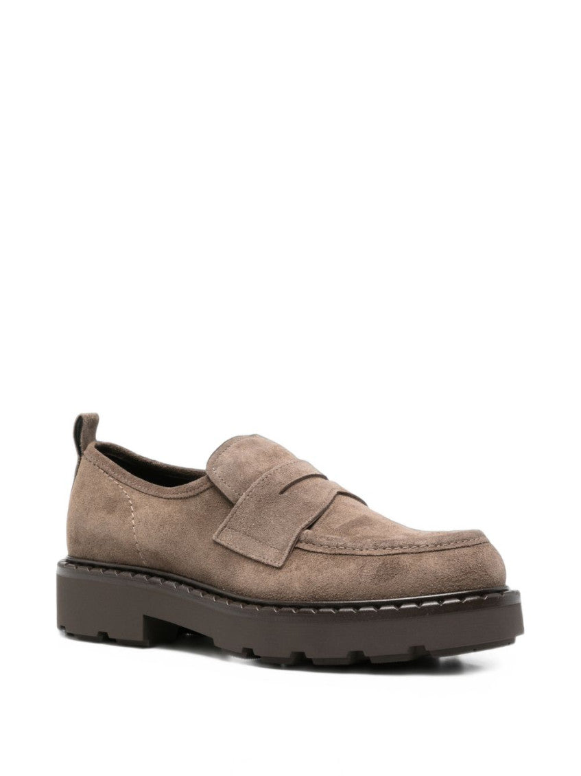 Brown Suede Wallace Loafers 3