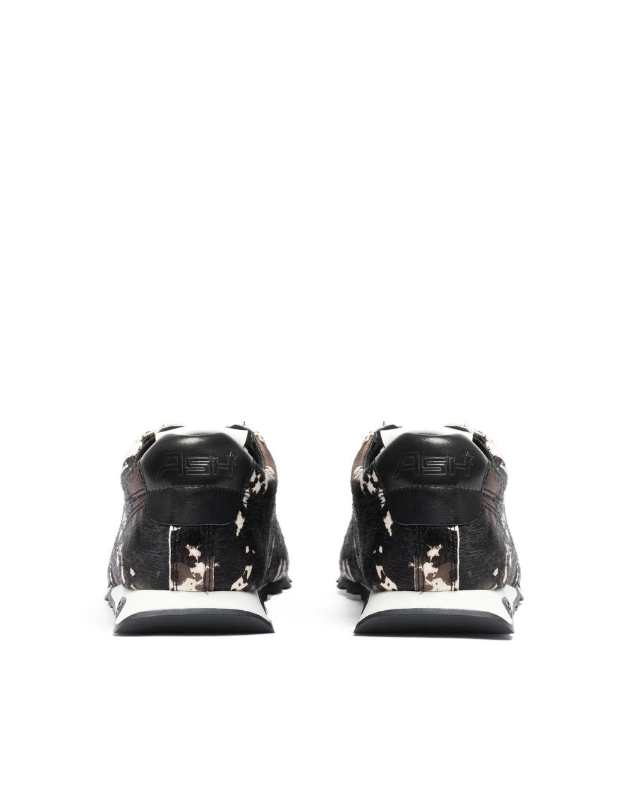 Black Animal Print Sneakers 3