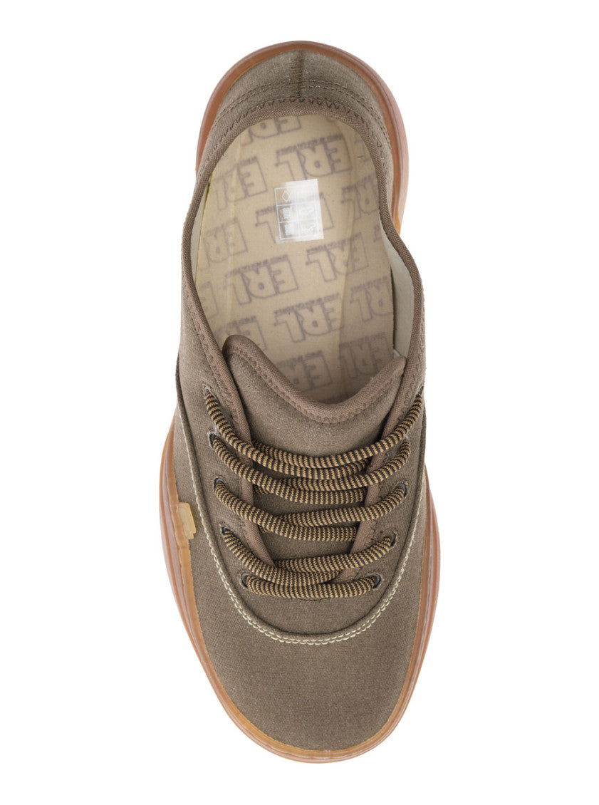 Brown Low Skate Sneakers 4
