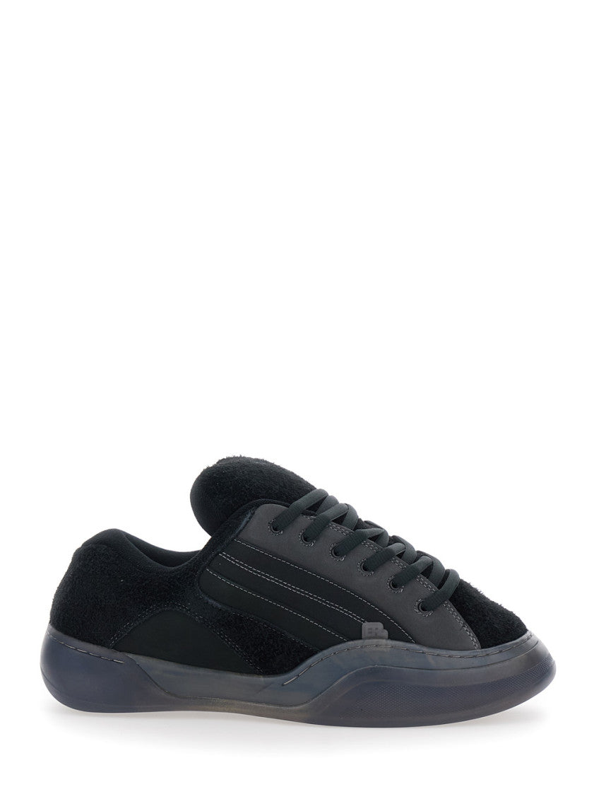Black Quad Vamp Sneakers 1