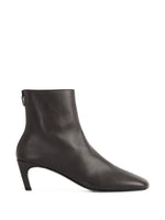 Brown Leather Ankle Boots 1