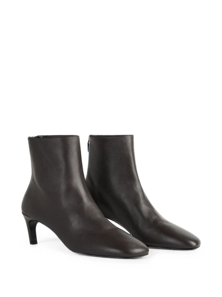 Brown Leather Ankle Boots 2