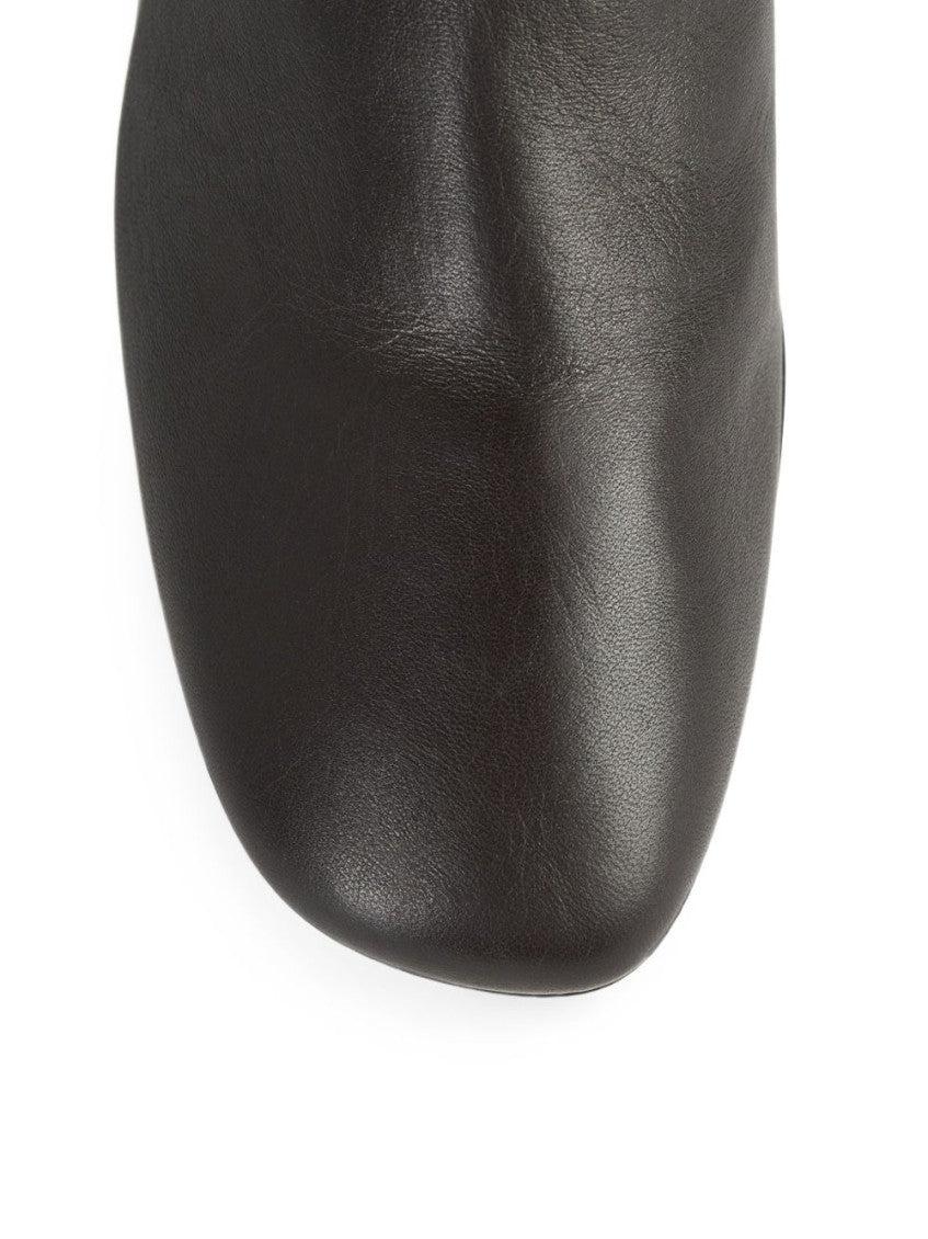 Brown Leather Ankle Boots 4