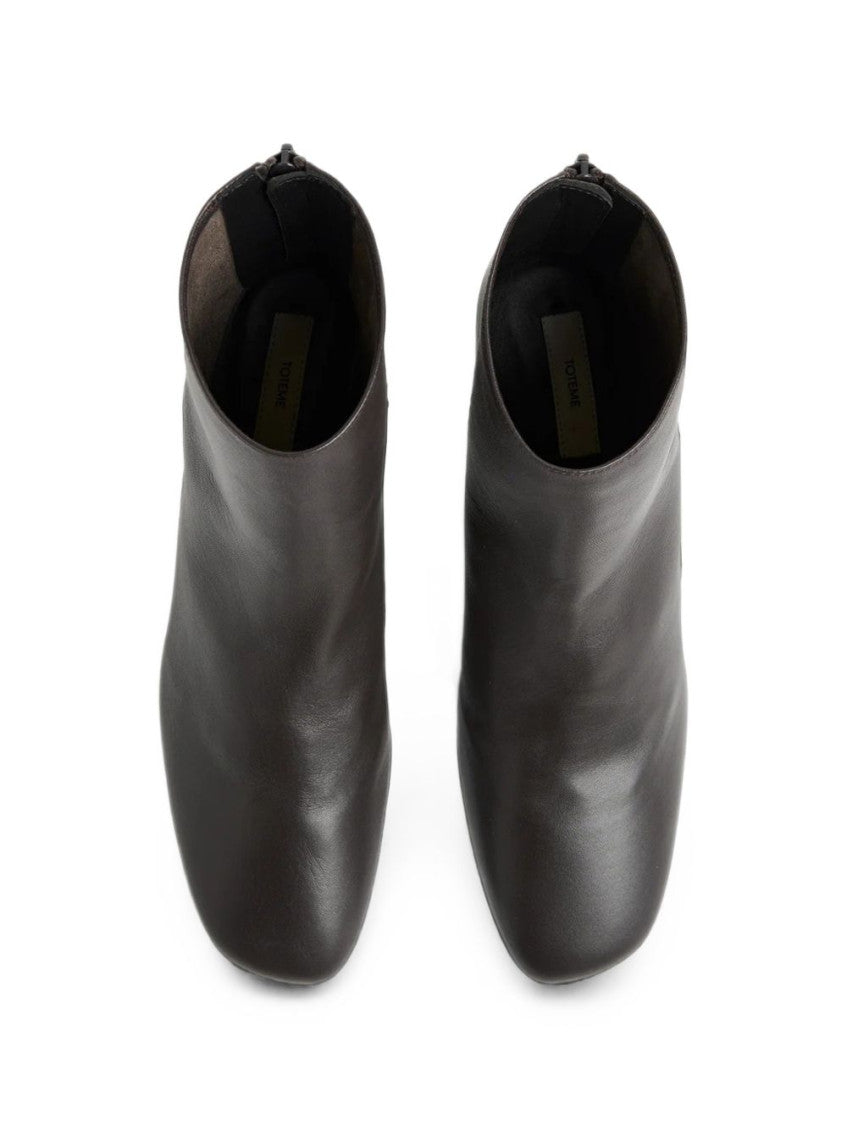 Brown Leather Ankle Boots 5