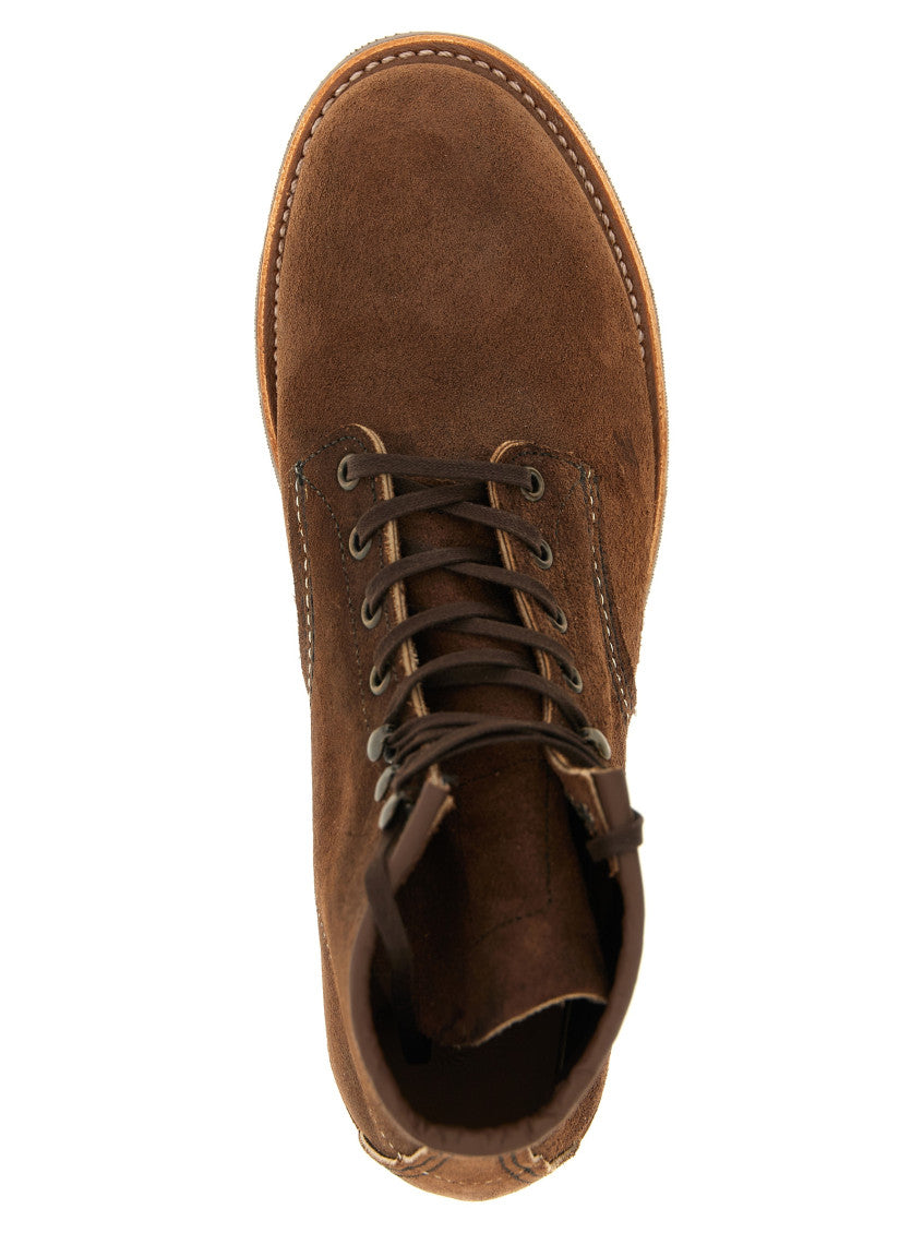 Brown Lace-up Ankle Boots 4