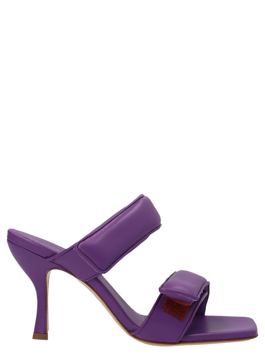 Purple Slip-on Heels 1