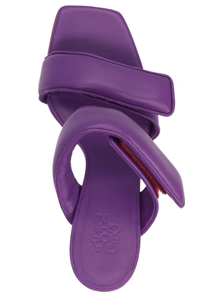 Purple Slip-on Heels 2