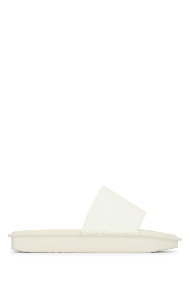 Off White Slip-on Slides 1