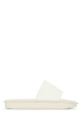 Off White Slip-on Slides 1