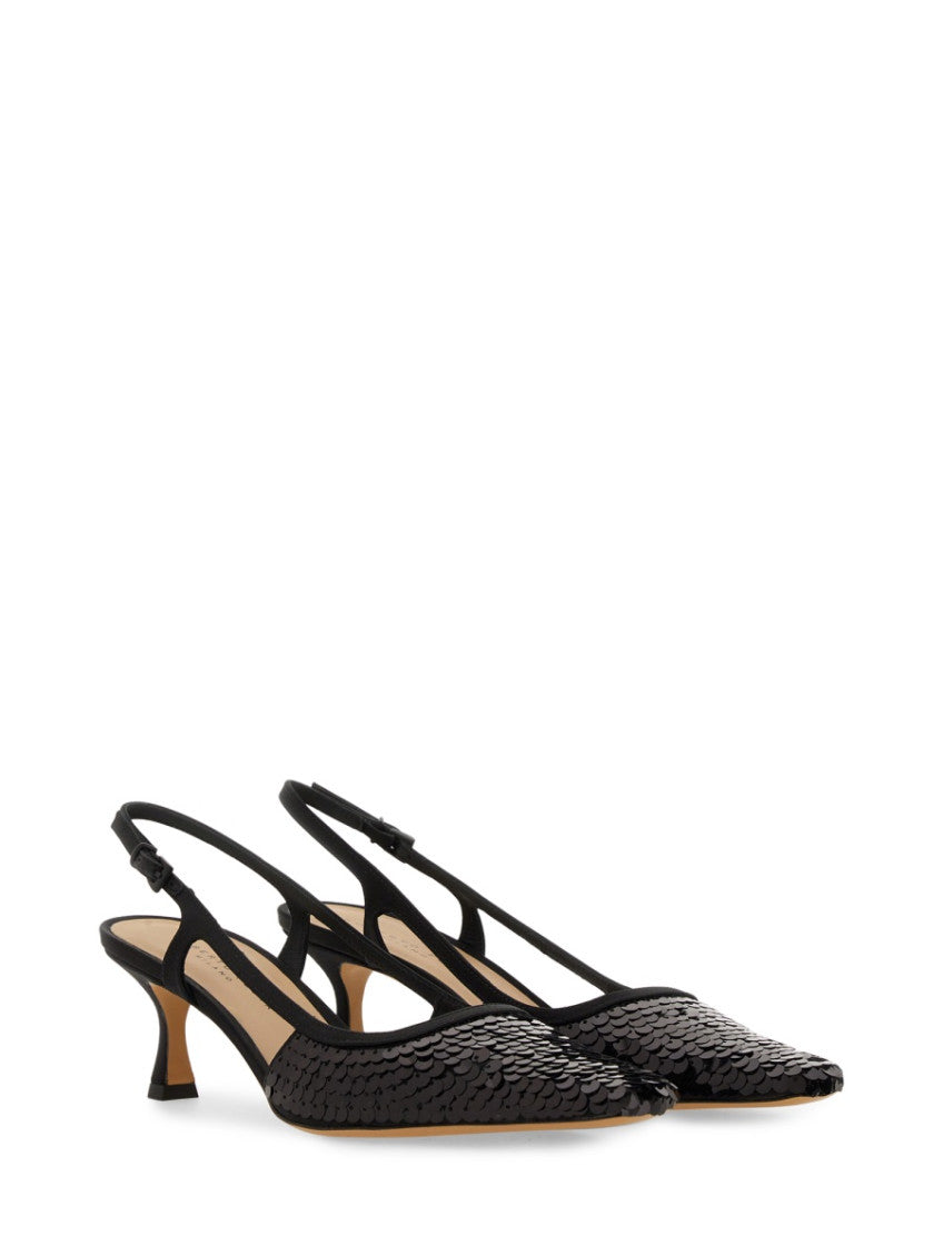Black Slingback Pumps 2