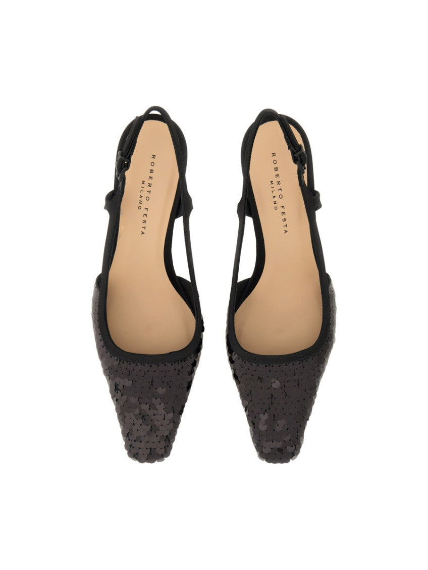 Black Slingback Pumps 5