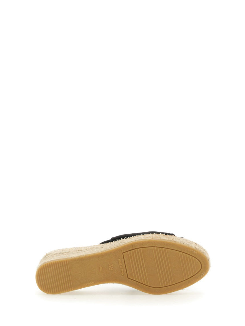 Black Knot Espadrille Wedges 5