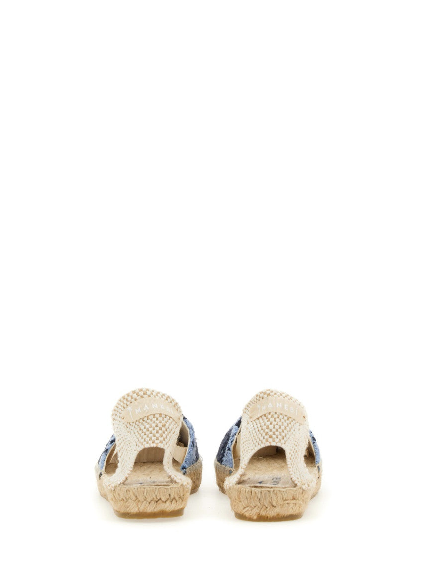 Blue Crochet Espadrilles 5