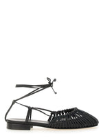 Black Braided Mantera Sandals 1