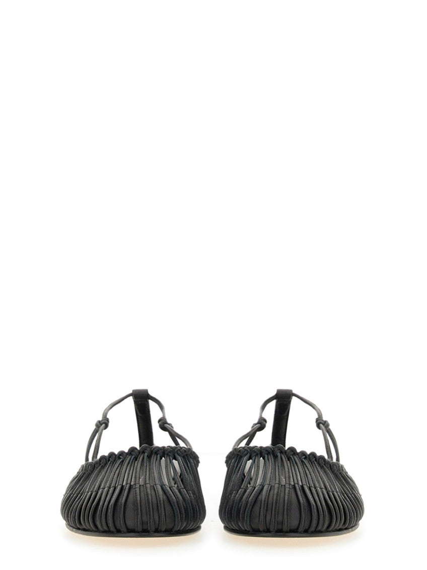 Black Braided Mantera Sandals 4