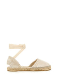 White Crochet Espadrilles 1