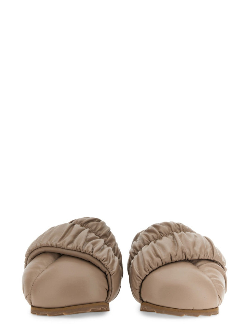 Beige Solid Tent Sandals 4