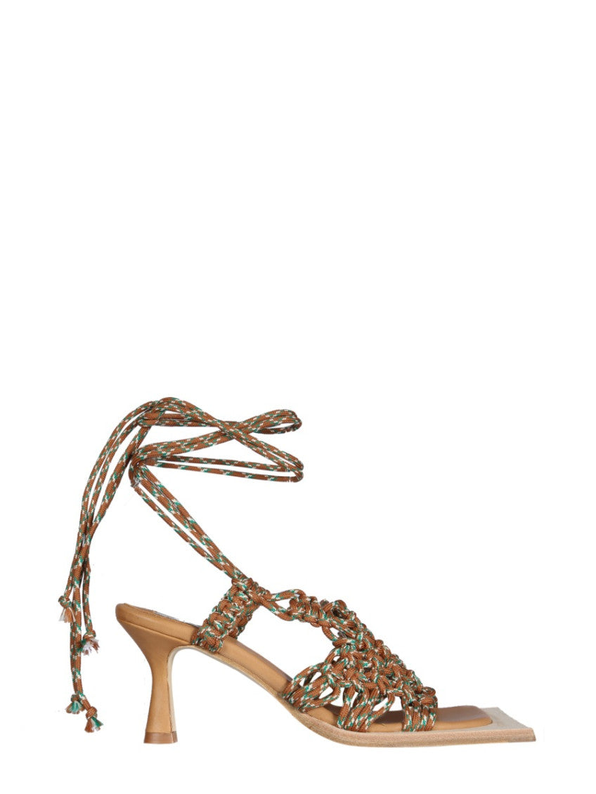 Brown Braided Pumps 1