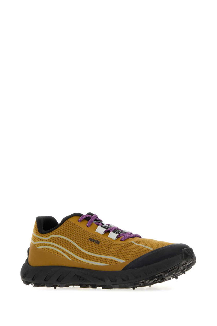 Brown Textured Norda-002 Sneakers 2