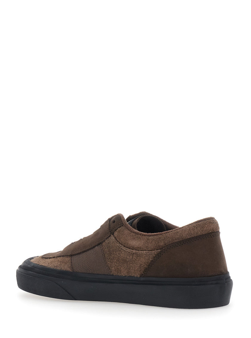 Brown Low Top Sneakers 3