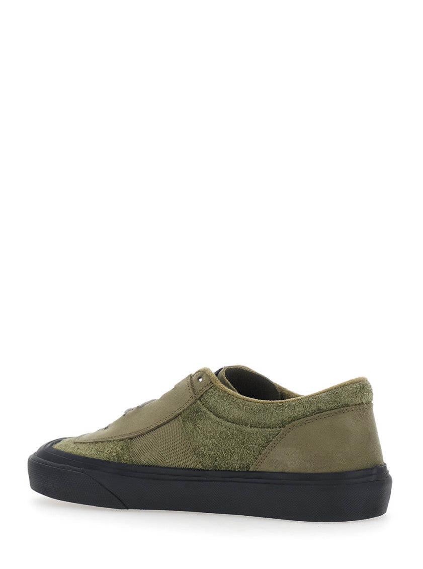 Green Low Top Sneakers 3