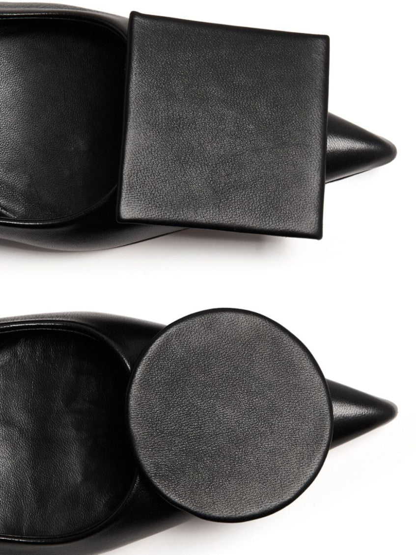Black Slingback Pumps 2