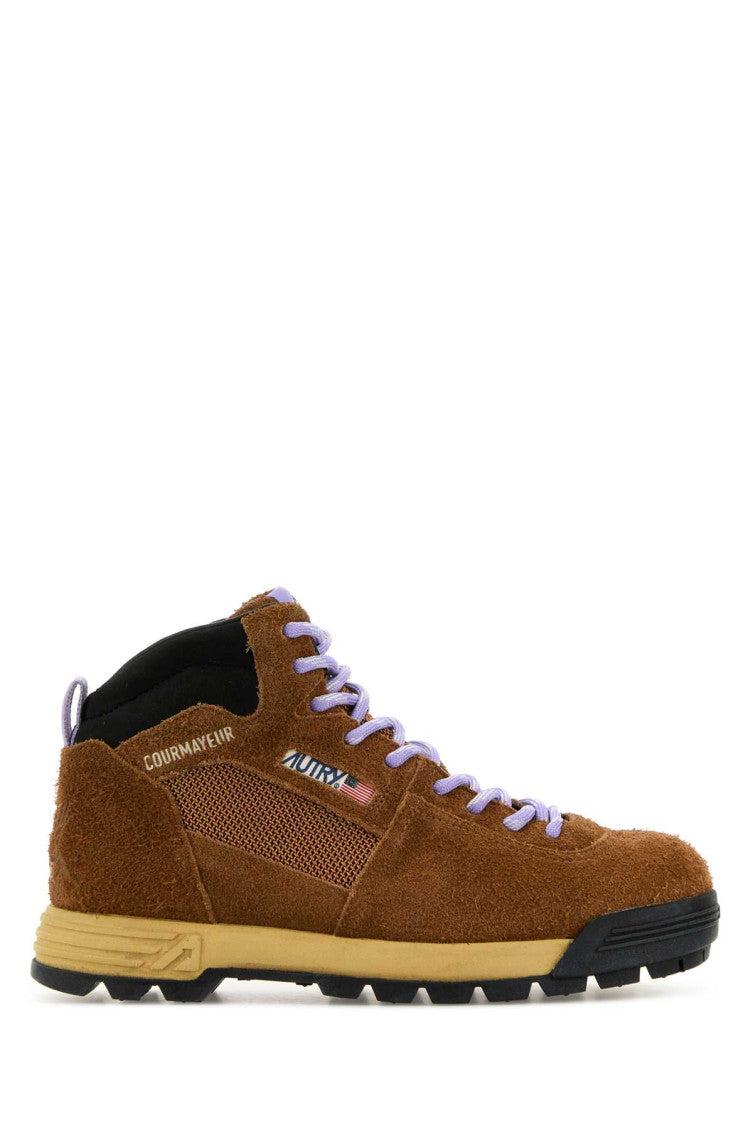 Brown Logo Malga Sneakers 1