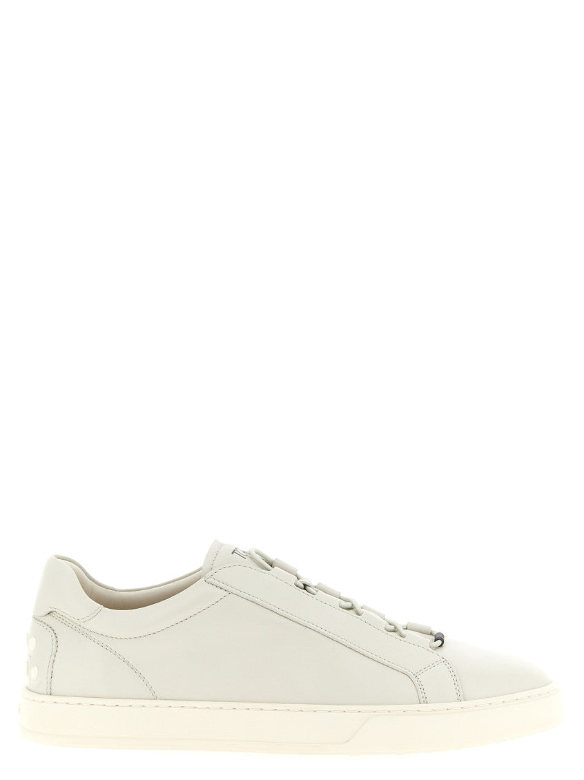 White Leather Sneakers 1