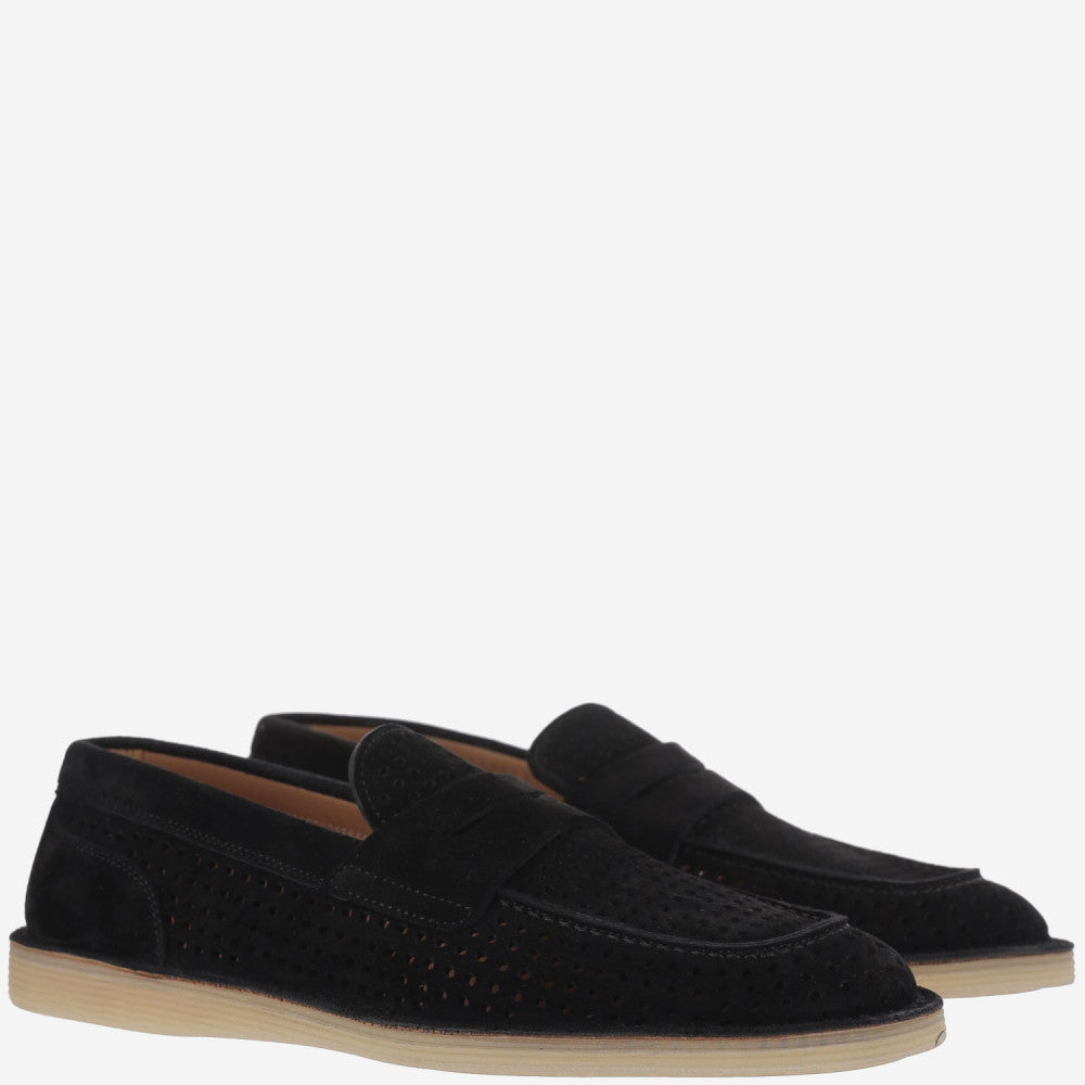 Black Slip On Loafers 3