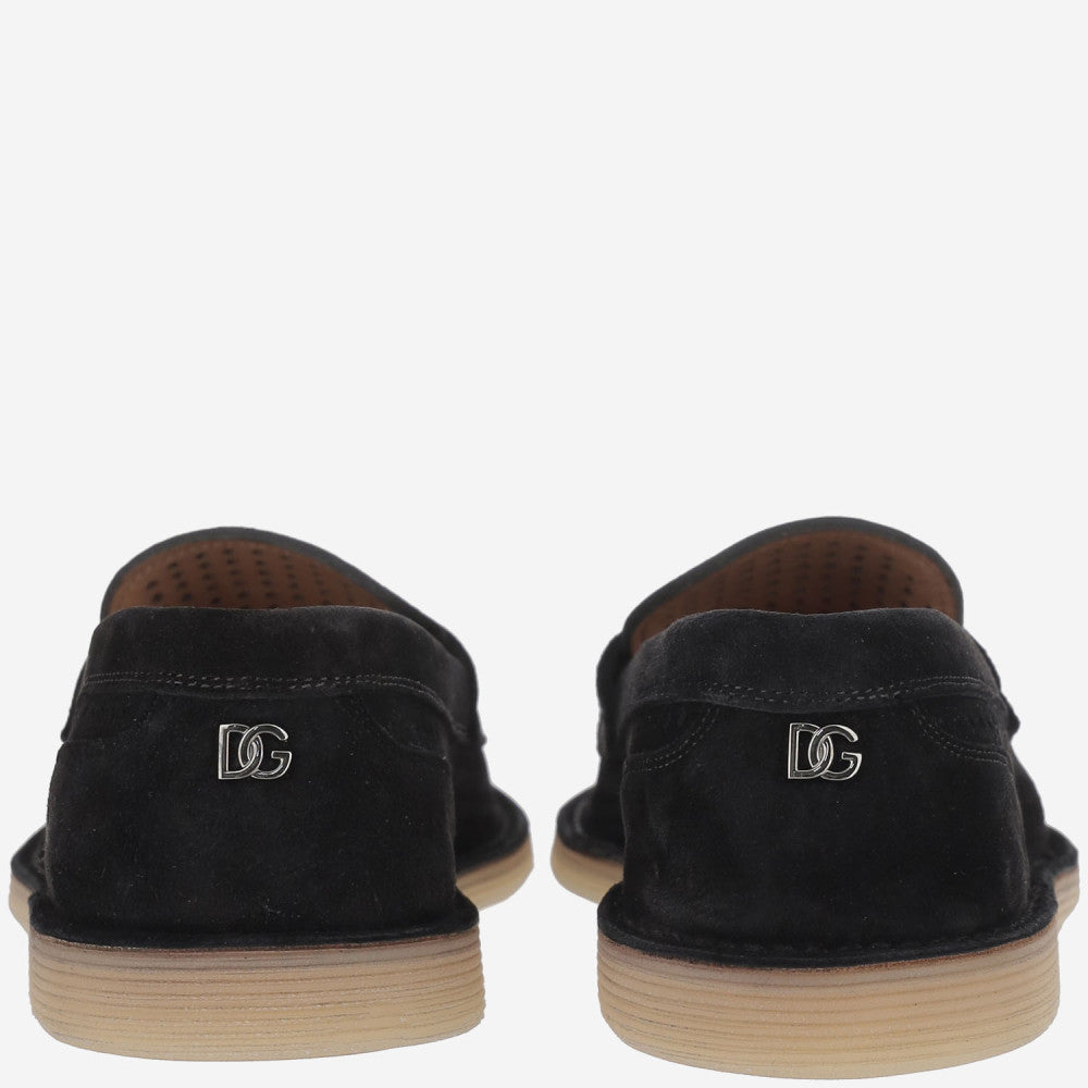 Black Slip On Loafers 4