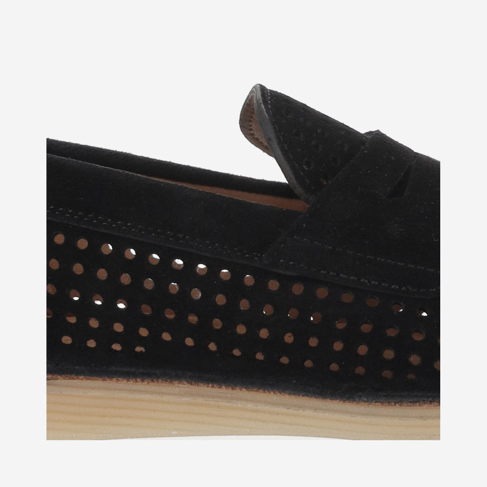 Black Slip On Loafers 5