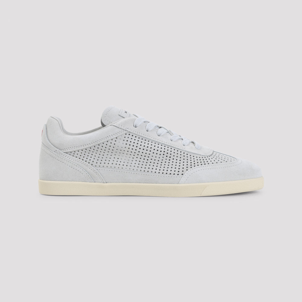 White Lace-up Sneakers 3