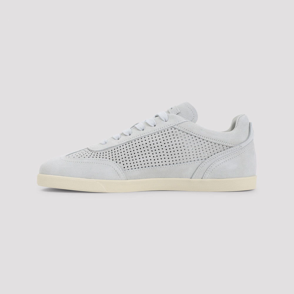 White Lace-up Sneakers 4