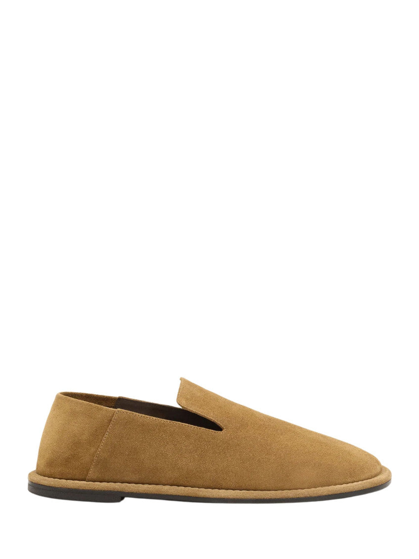 Beige Suede Slippers 1