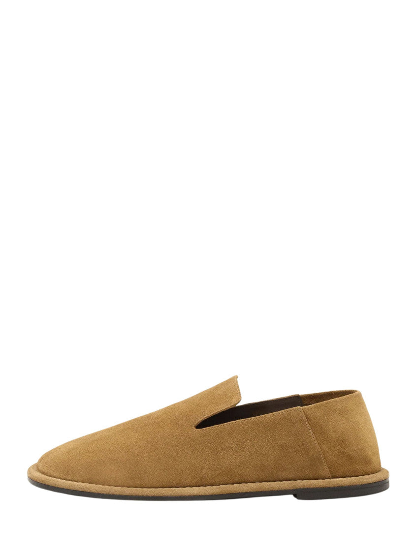 Beige Suede Slippers 2