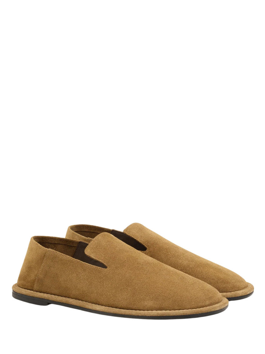 Beige Suede Slippers 3
