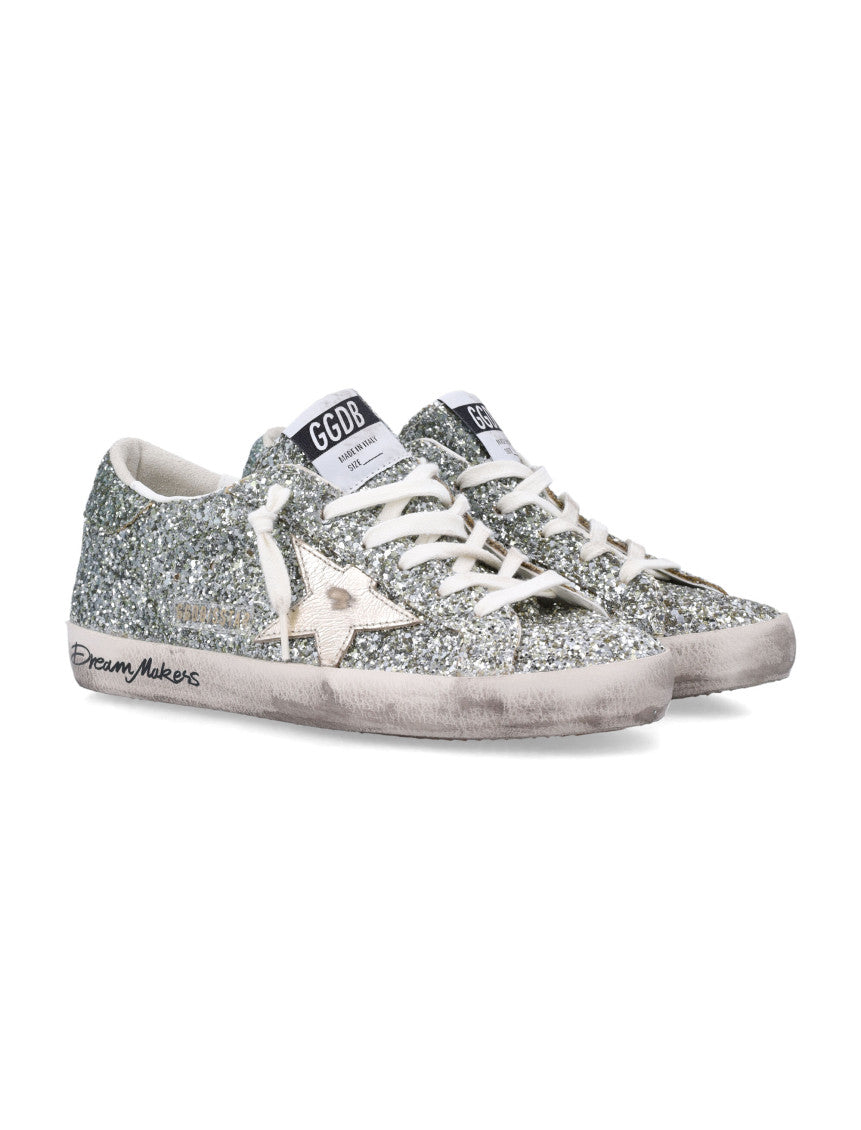 Silver Glitter Sneakers 3