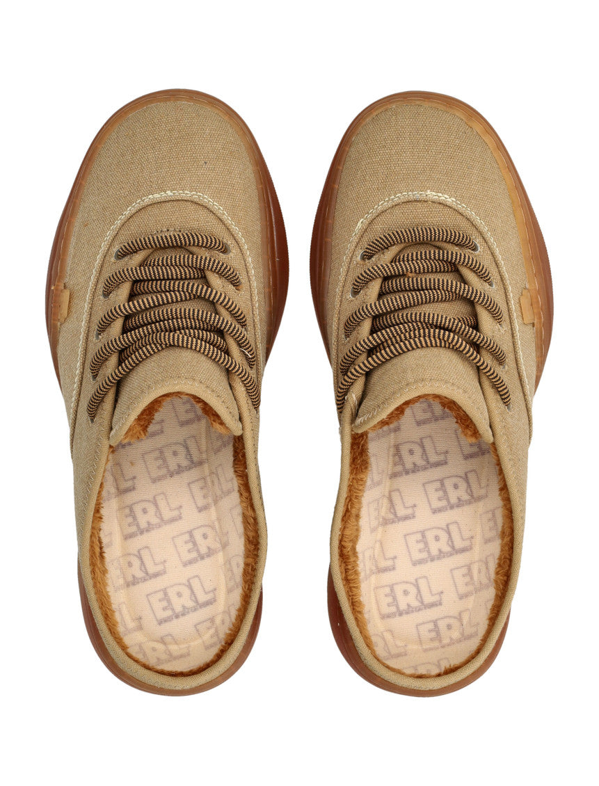 Brown Low Mule Sneakers 2