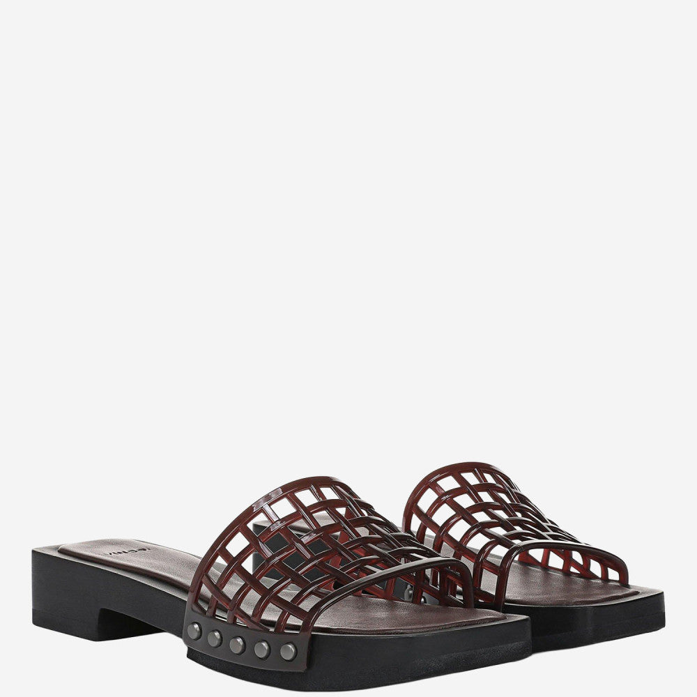 Brown Slip-on Sandals 2