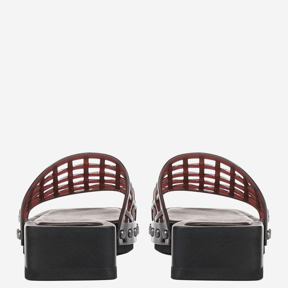 Brown Slip-on Sandals 3