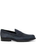Navy Blue Classic Loafers 1
