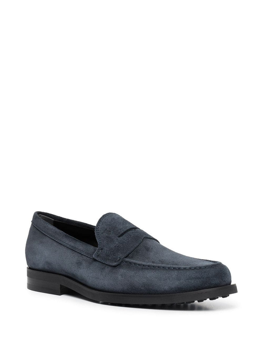 Navy Blue Classic Loafers 2
