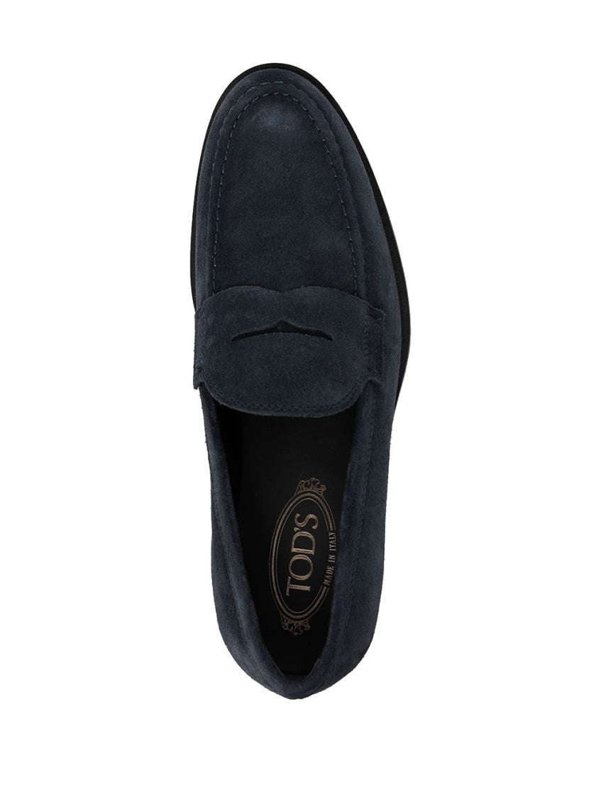 Navy Blue Classic Loafers 3